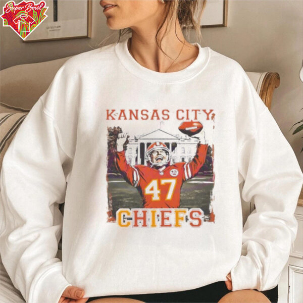 Donald Trump Kansas City Chiefs Football Player shirt