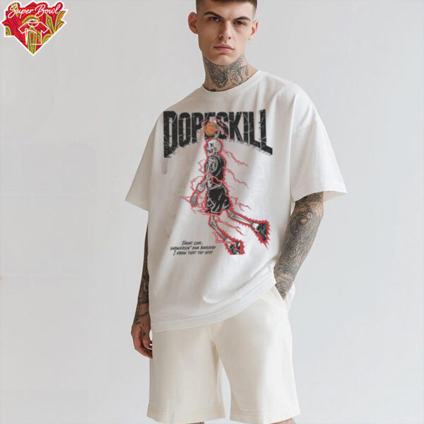 Dopeskill Fit 2 Skeleton Basketball shirt