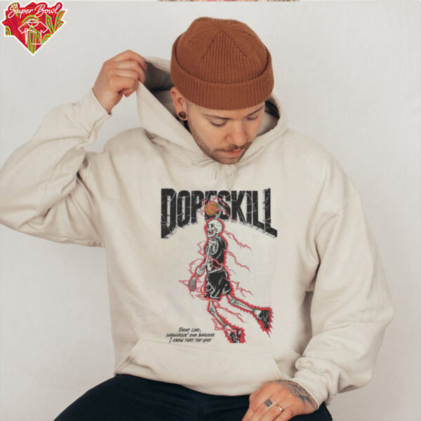 Dopeskill Fit 2 Skeleton Basketball shirt