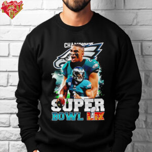 Super Bowl 2025 LIX Champions number 1 Eagles shirt