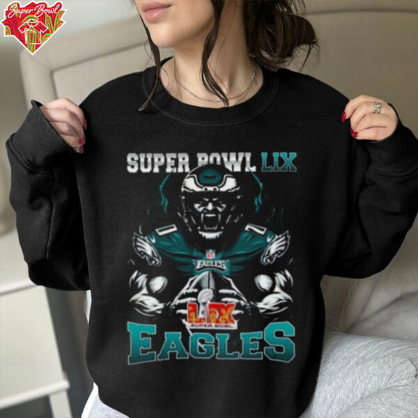 Eagles Champions 2025 Super Bowl LIX Philadelphia Football T Shirt