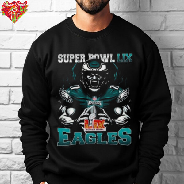 Eagles Champions 2025 Super Bowl LIX Philadelphia Football T Shirt