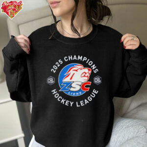 ZSC Lions 2025 CHL Hockey League Champions Shirt