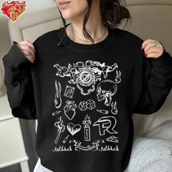 Fuerza Regida Love Sketch shirt