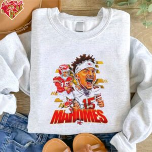 Vintage Funny Patrick Mahomes 15 Kansas City Chiefs Football shirt