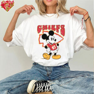 Mickey Mouse Travis Kelce Kansas City Chiefs T Shirt