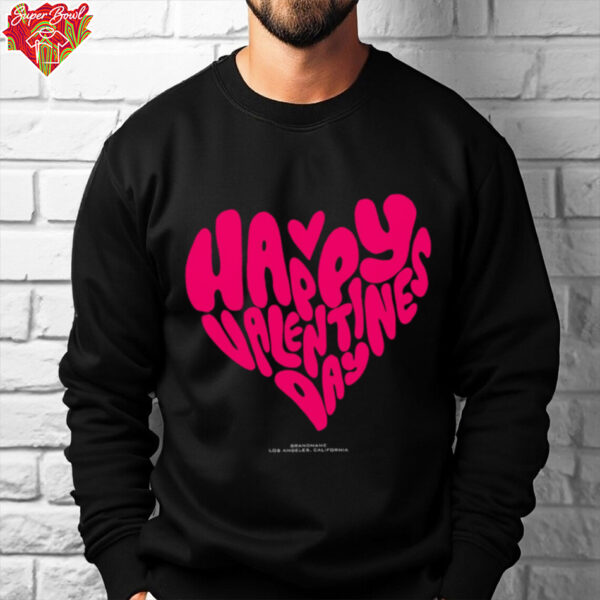 Happy Valentine’s Day Bold Streetwear Statement shirt