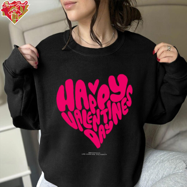 Happy Valentine’s Day Bold Streetwear Statement shirt