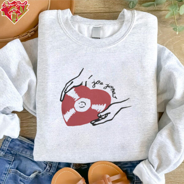 Heart Record Hoodie Joe Jonas Shirt