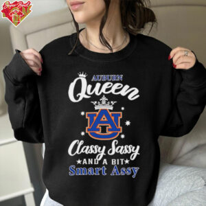 Auburn Tigers Queen Classy Sassy and a Bit Smart Assy shirt