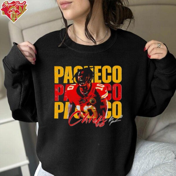 Isiah Pacheco 10 Kansas City Chiefs Football Players Super Bowl 2025 shirt