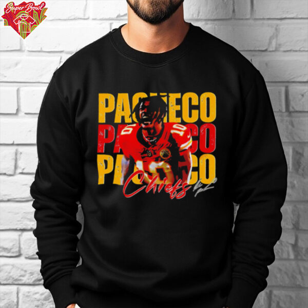 Isiah Pacheco 10 Kansas City Chiefs Football Players Super Bowl 2025 shirt