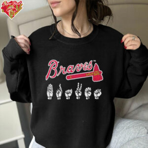 Atlanta Braves 2025 Brave Deaf Awareness shirt