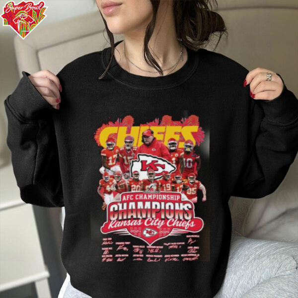 Kansas City Chiefs Afc Championship Champions 2024 Shirt