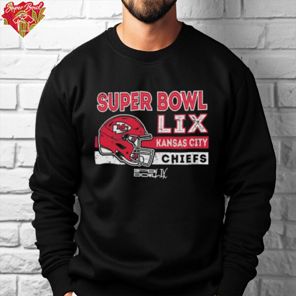 Kansas City Chiefs Womens Black 2024 Super Bowl Shirt