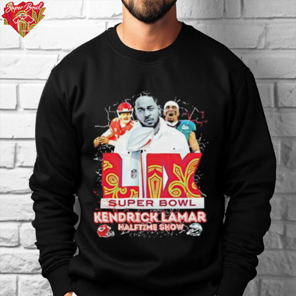 Kendrick Lamar x Mahomes vs Hurts Super Bowl LIX Halftime Show shirt