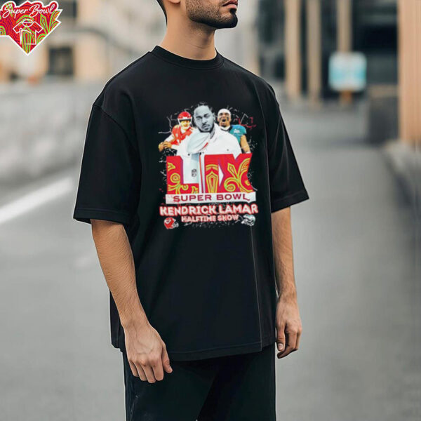 Kendrick Lamar x Mahomes vs Hurts Super Bowl LIX Halftime Show shirt