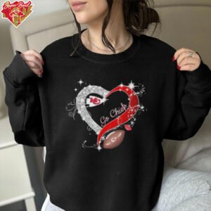 Kansas City Chiefs Heart Diamonds Go Chiefs Shirt