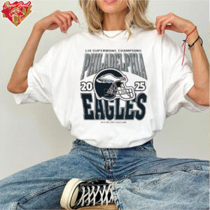 Lix Super Bowl Champions 2025 New Orleans Philadelphia Eagles shirt