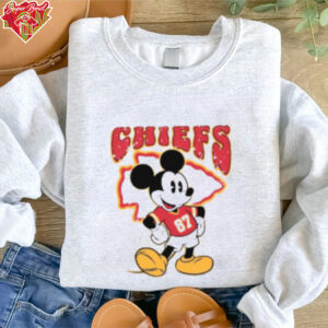 Mickey Mouse Travis Kelce Kansas City Chiefs T Shirt