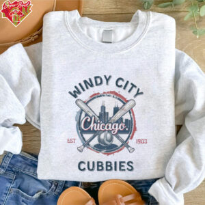 Chicago Club Windy City Cubbies est 1903 baseball vintage shirt