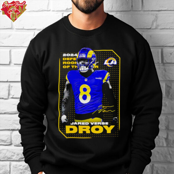 Los Angeles Rams Jared Verse 2024 NFL Defensive Rookie of the Year shirt