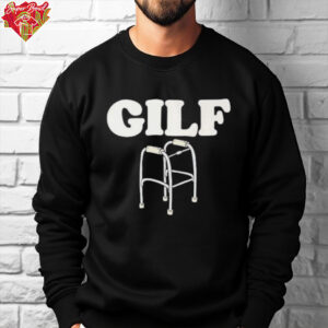 GILF old people walker shirt