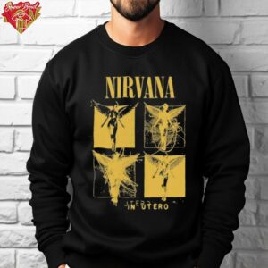 Official Nirvana In Utero Sketch T shirts