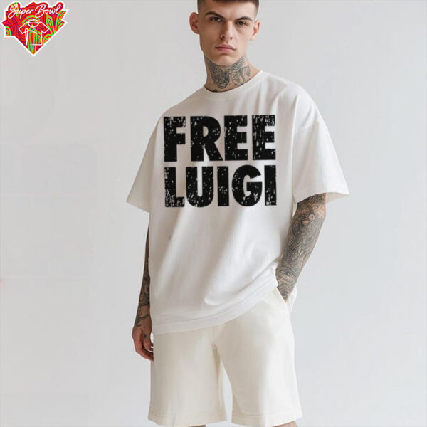 New Free Luigi T Shirt