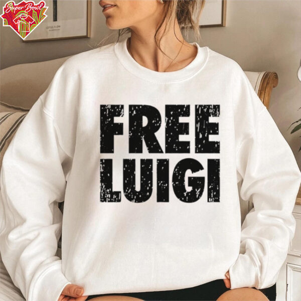 New Free Luigi T Shirt