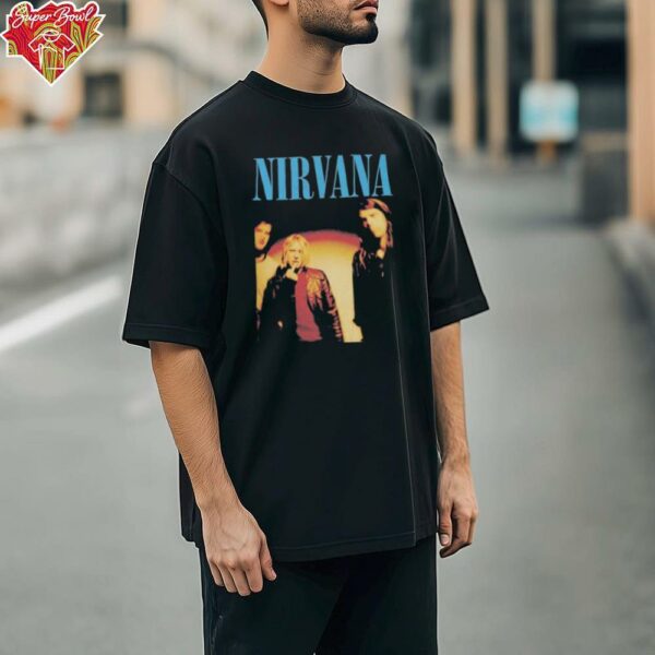 Nirvana Dim Light Portrait T shirts