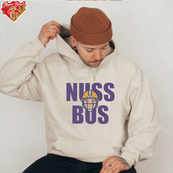 Nuss Bus Garrett Nussmeier LSU Tigers football shirt