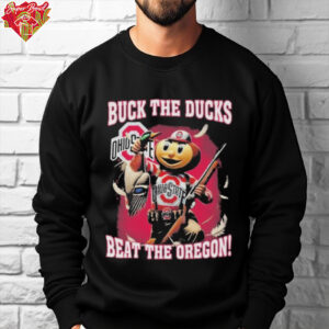 Ohio State Buckeyes Buck The Ducks Beat The Oregon 2025 Shirt