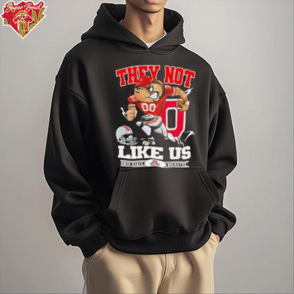 Official Mascots that not like us ohio state buckeyes go bucks 2025 shirt