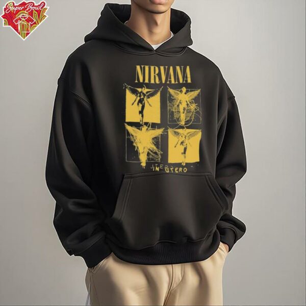 Official Nirvana In Utero Sketch T shirts