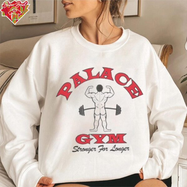 Palace Gym Stronger For Longer Barbell T Shirts