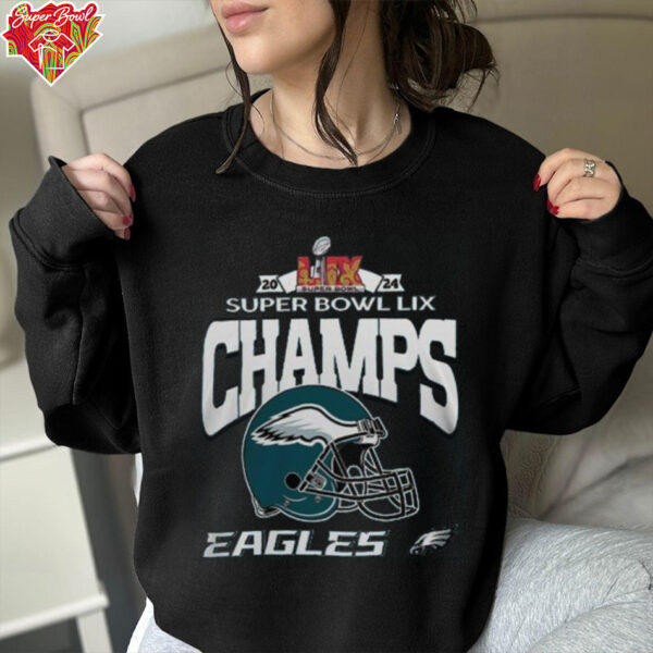 Philadelphia Eagles 2025 Fly Eagles Fly Super Bowl LIX Champions Shirt