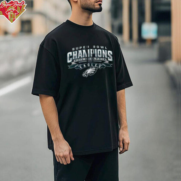 Philadelphia Eagles 2025 Super Bowl Champions Football Shirt