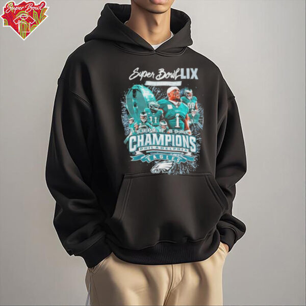 Philadelphia Eagles 2025 Super Bowl LIX Champions Shirt