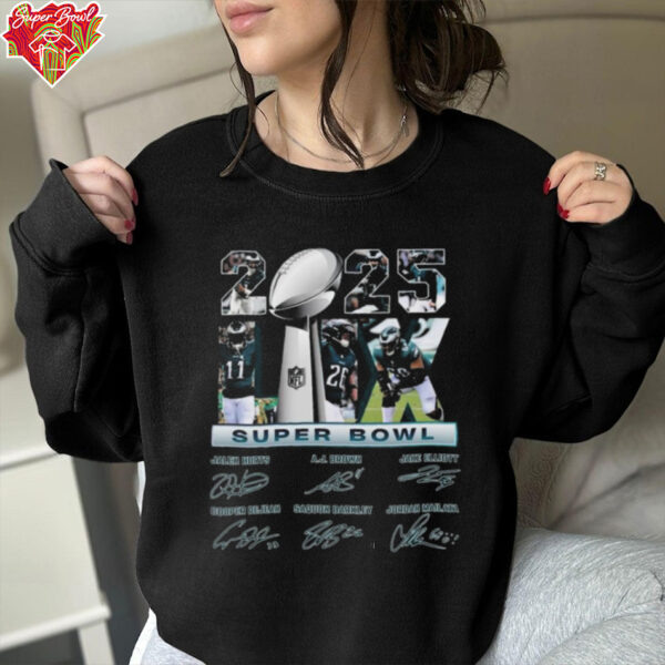 Philadelphia Eagles 2025 Super Bowl LIX Championship Shirt