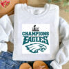 Chiefs and Eagles with honolulu blue Lions Super Bowl LIX shirt