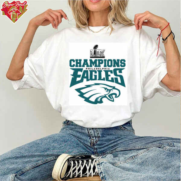 Philadelphia Eagles Super Bowl LIX 2025  Eagles Football Champs 2025 Shirt