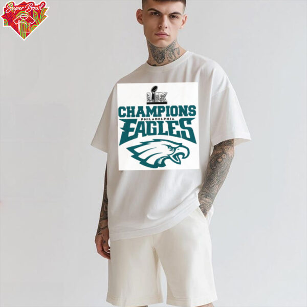 Philadelphia Eagles Super Bowl LIX 2025  Eagles Football Champs 2025 Shirt