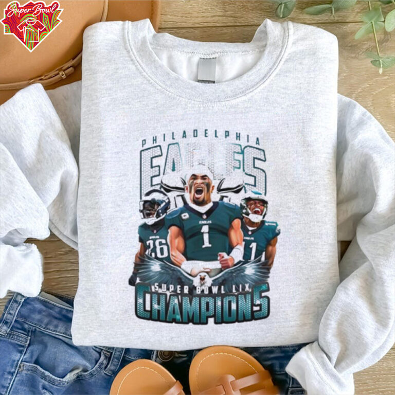 Philadelphia Eagles Super Bowl LIX Champions NFL shirt