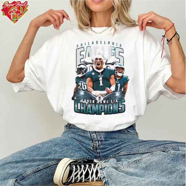 Philadelphia Eagles Super Bowl LIX Champions NFL shirt