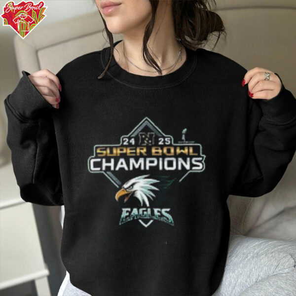 Philadelphia Eagles Super Bowl LIX Champions shirt