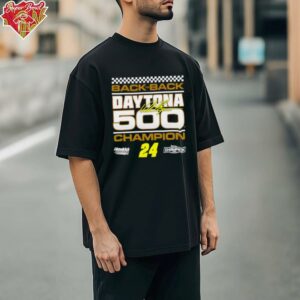 2025 Daytona 500 Champion Exclusive back to back shirt