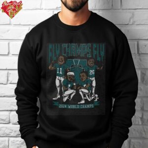 Philly Football '24 World Champs Caricatures Shirt