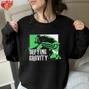 Defying gravity Saquon Barkley Philadelphia Eagles shirt