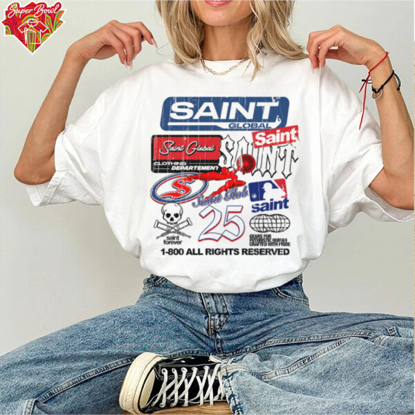 Saint Global Collage shirt